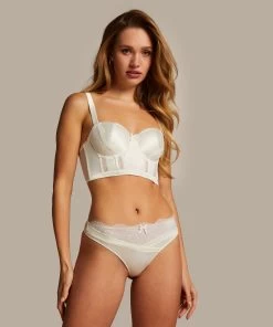 Voorgevormde Longline Beugel Bh Florencia - Wit -Lingerie Verkoop 202051 3