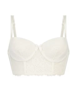 Voorgevormde Longline Beugel Bh Catrin - Wit -Lingerie Verkoop 202072 5