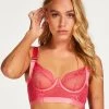 Niet-voorgevormde Longline Beugel Bh Hana - Roze -Lingerie Verkoop 202085 1