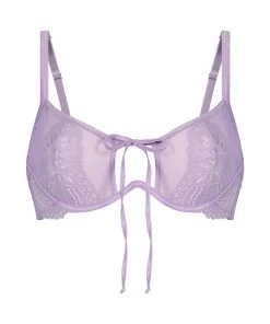 Niet-voorgevormde Beugel Bh Hallie - Paars -Lingerie Verkoop 202092 5