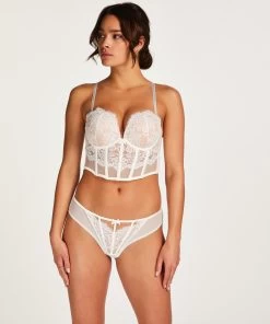 Voorgevormde Maximizer Longline Beugel Bh Chlo - Wit 12 Voorgevormde Maximizer Longline Beugel Bh Chlo - Wit -Lingerie Verkoop 202095 3