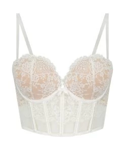 Voorgevormde Maximizer Longline Beugel Bh Chlo - Wit 14 Voorgevormde Maximizer Longline Beugel Bh Chlo - Wit -Lingerie Verkoop 202095 5