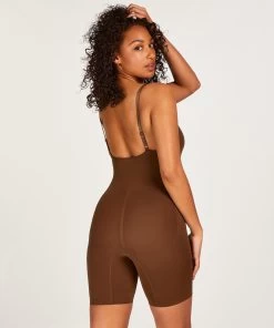 Naadloze Corrigerend Thigh Slimmer Body - Rood -Lingerie Verkoop 202140 4