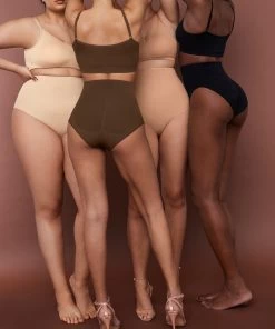 Naadloze Corrigerend Slip Met Hoge Taille - Beige -Lingerie Verkoop 202142 17