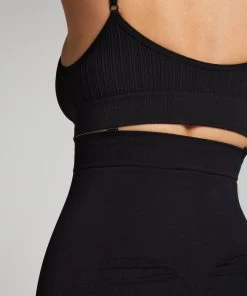 Naadloze Corrigerend Slip Met Hoge Taille - Zwart -Lingerie Verkoop 202145 2
