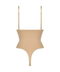 Naadloze Corrigerend String Met Hoge Taille - Beige -Lingerie Verkoop 202146 6