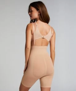 Naadloze Corrigerende Thigh Slimmer - Beige -Lingerie Verkoop 202151 4