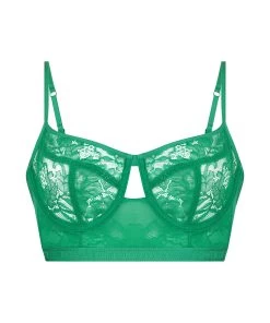 Niet-voorgevormde Longline Beugel Bh Fire - Groen -Lingerie Verkoop 202299 5
