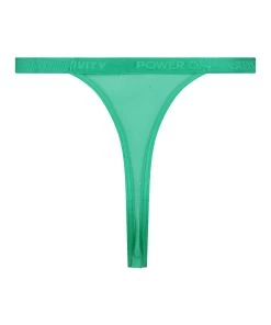 Hoog Uitgesneden String Fire - Groen -Lingerie Verkoop 202300 6