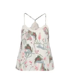 Cami Top Woven Lace - Wit -Lingerie Verkoop 202315 5