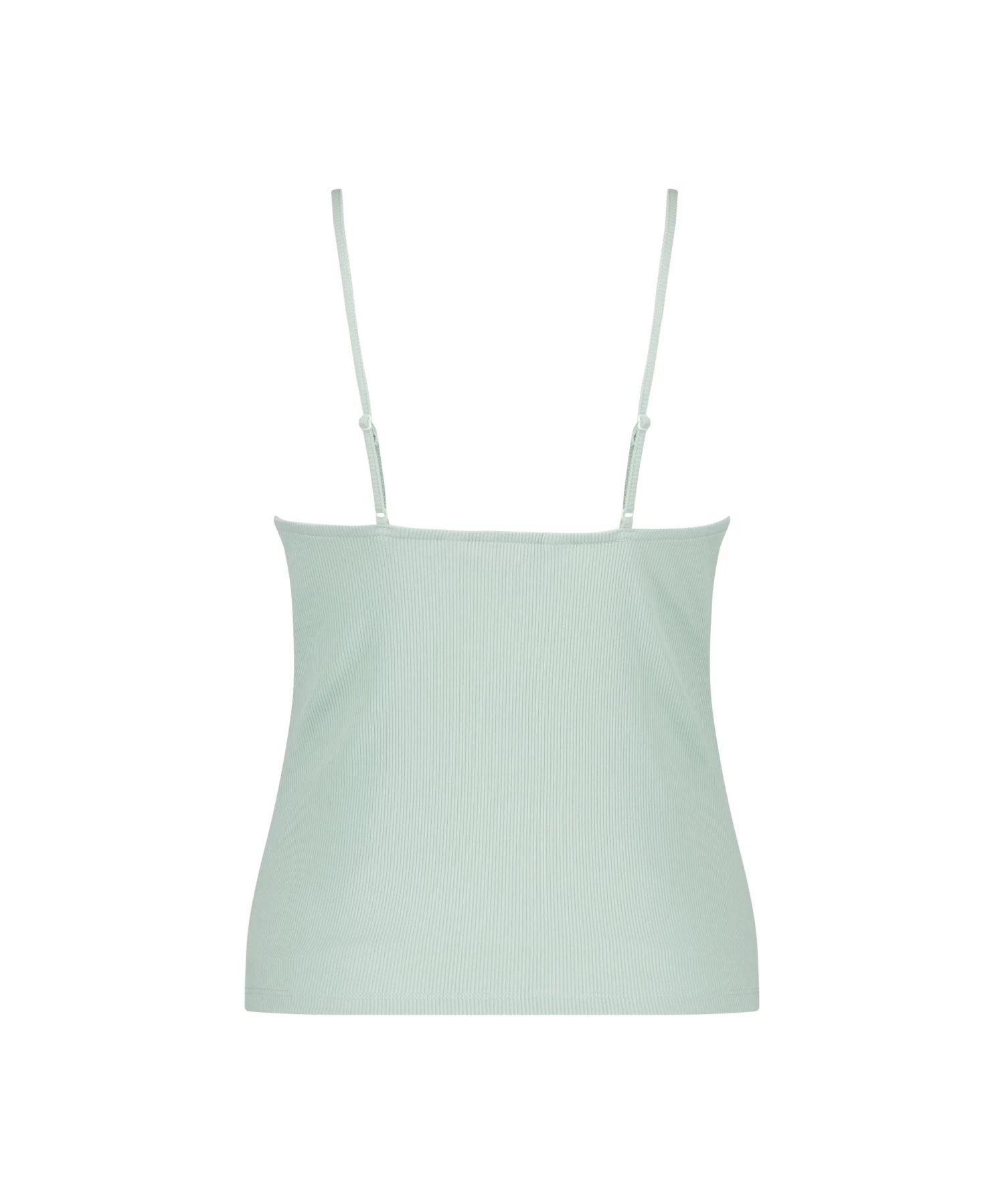Cami Top Rib Lace - Groen 8 Cami Top Rib Lace - Groen - Afbeelding 6