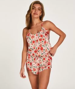 Cami Top Satin - Wit -Lingerie Verkoop 202325 3