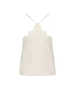 Cami Top Lace Sophia - Wit -Lingerie Verkoop 202333 6