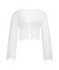 Top Allover Lace - Wit -Lingerie Verkoop 202336 6