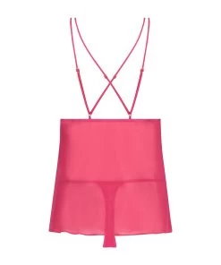 Babydoll Chiffon Lace - Roze 11 Babydoll Chiffon Lace - Roze -Lingerie Verkoop 202338 6