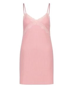 Slipdress Modal Lace - Roze -Lingerie Verkoop 202343 5