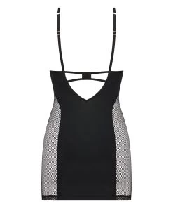 Slipdress Pleasure - Zwart -Lingerie Verkoop 202346 6