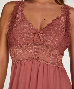 Slipdress Nora Lace - Roze -Lingerie Verkoop 202367 2