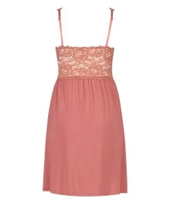 Slipdress Nora Lace - Roze -Lingerie Verkoop 202367 6
