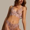 Niet-voorgevormde Longline Beugel Bh Sofia - Paars -Lingerie Verkoop 202959 1