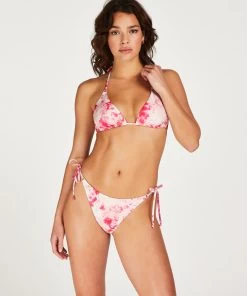 Triangel Bikinitop Tie Dye - Roze 12 Triangel Bikinitop Tie Dye - Roze -Lingerie Verkoop 202993 3