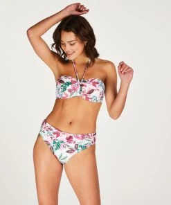 Voorgevormde Push-up Beugel Bikinitop Cuba - Wit -Lingerie Verkoop 203012 3