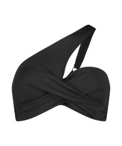 Voorgevormde Push-up Beugel Bikinitop Nero Rib - Zwart -Lingerie Verkoop 203075 5