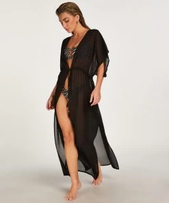 Kimono Sheer - Zwart