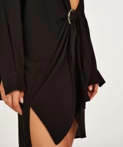 Strandjurk - Zwart -Lingerie Verkoop 203374 2