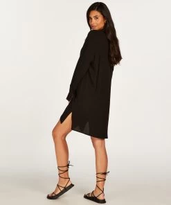 Strandjurk - Zwart -Lingerie Verkoop 203374 4