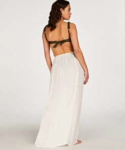 Strand Rok - Wit -Lingerie Verkoop 203375 4