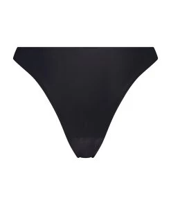 Hoog Uitgesneden Bikinibroekje Juicy - Zwart -Lingerie Verkoop 203386 6