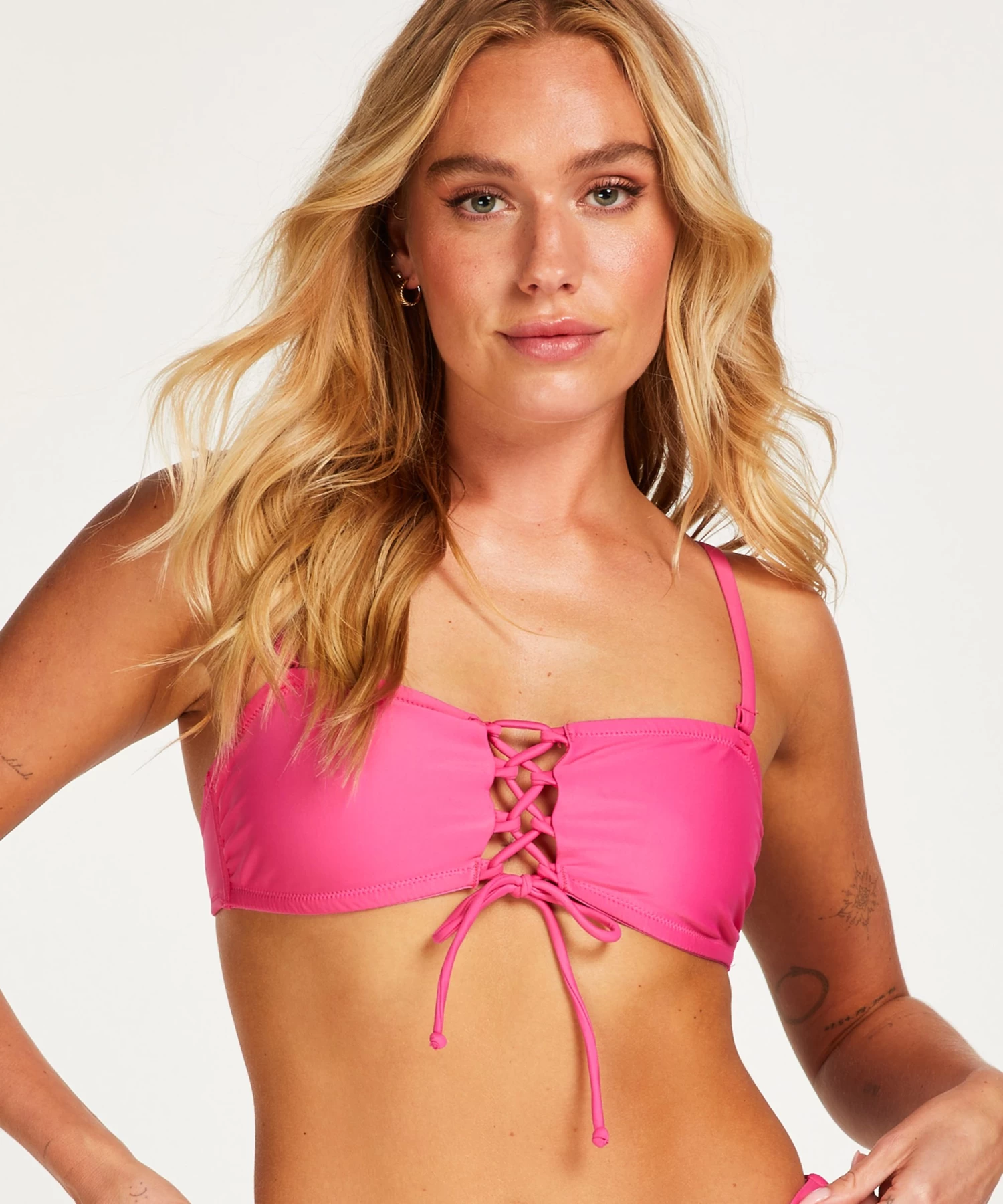 Bandeau Bikinitop Spicey - Roze 3 Bandeau Bikinitop Spicey - Roze