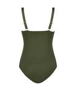 Badpak Scallop - Groen -Lingerie Verkoop 203833 6