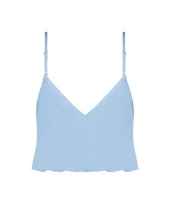 Top Satin Lace - Blauw -Lingerie Verkoop 203837 6