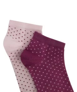 2 Paar Sokken - Roze -Lingerie Verkoop 203983 6