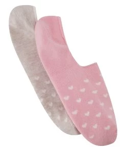 2 Paar Footsies - Roze -Lingerie Verkoop 204150 6