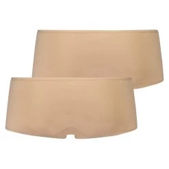 2 Katoenen Boxers Kim - Beige -Lingerie Verkoop 97286 6